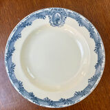 6 ironstone plates Salins Versailles model