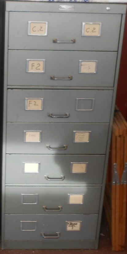 Metal storage drawers