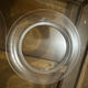 6 Starter/Dessert Plates Lalique France Model Bourgueil
