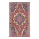 Vintage Turkish handmade rug 137x222 cm