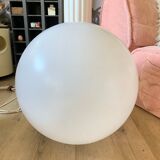 Large floor ball lamp