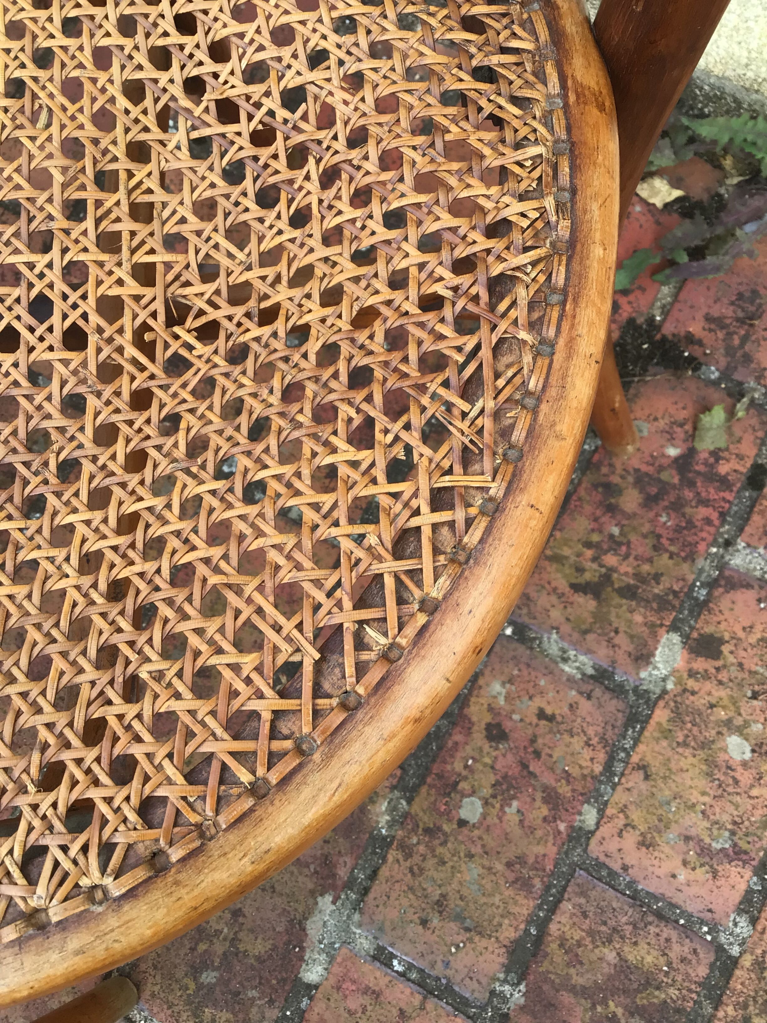 Series of 4 sgdg patented bistro chairs