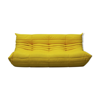 Sofa 3 places "Togo" Microfiber designed by Michel Ducaroy 1973