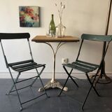 Old bistro table for garden