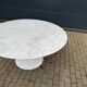 Original round dining table Knoll Tulip (152cm) Carrara