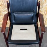 60s 70s dining chair arm chair Arne Vodder for Sibast Furniture Danish design Denmark 60s