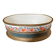 Porcelain planter with Japanese decoration, gilded brass base and rim, 20th century