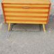 Vintage shoe cabinet compass feet