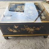 Table basse chinoise avec 4 tiroirs