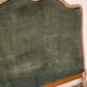 Large headboard, Louis XV style, clay green and wood