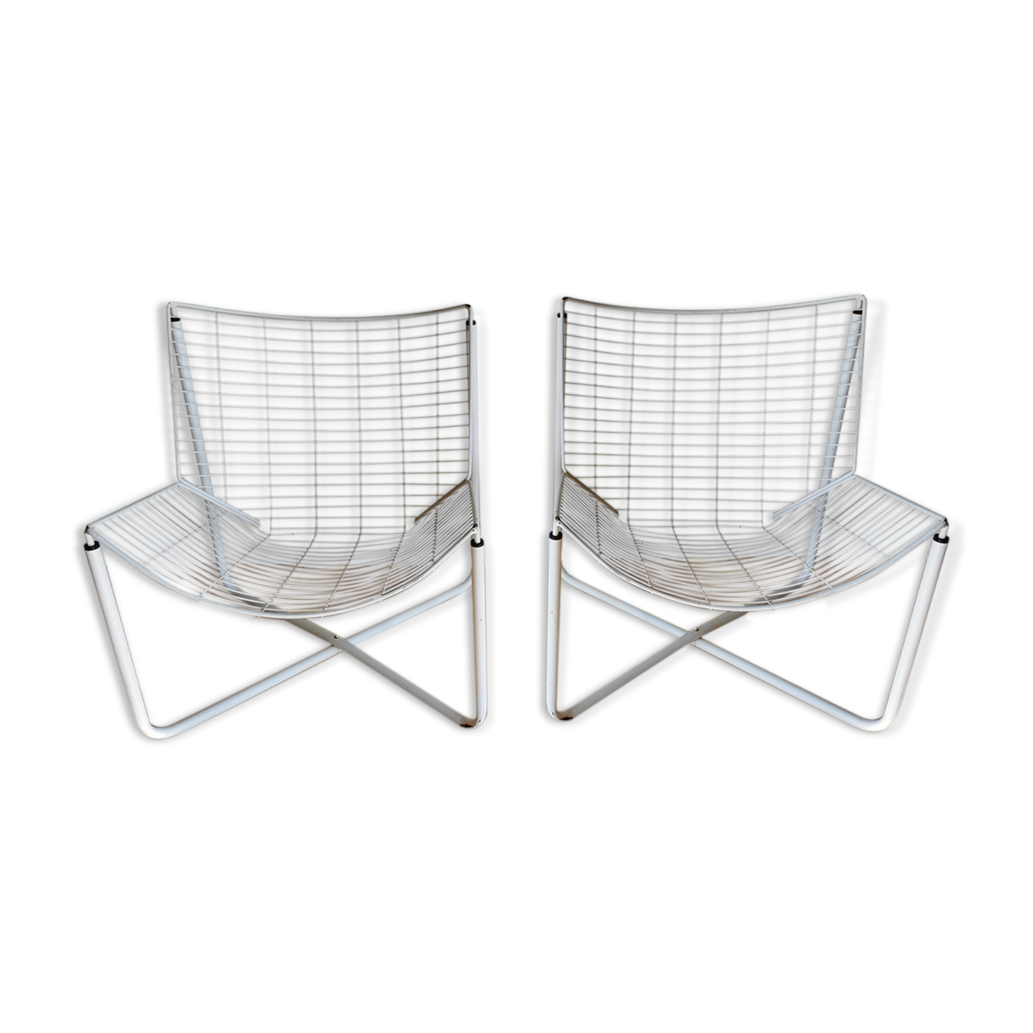 Pair of armchairs "jarpen" by niels gammerlgaard for ikea