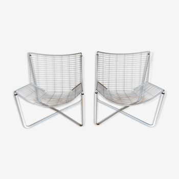 Pair of armchairs "jarpen" by niels gammerlgaard for ikea
