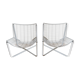 Pair of armchairs "jarpen" by niels gammerlgaard for ikea