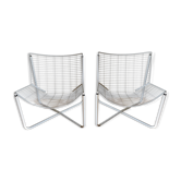 Paire de fauteuils "jarpen" par niels gammerlgaard pour ikea