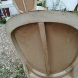 Antique armchair in Louis XVI style, 19th century.