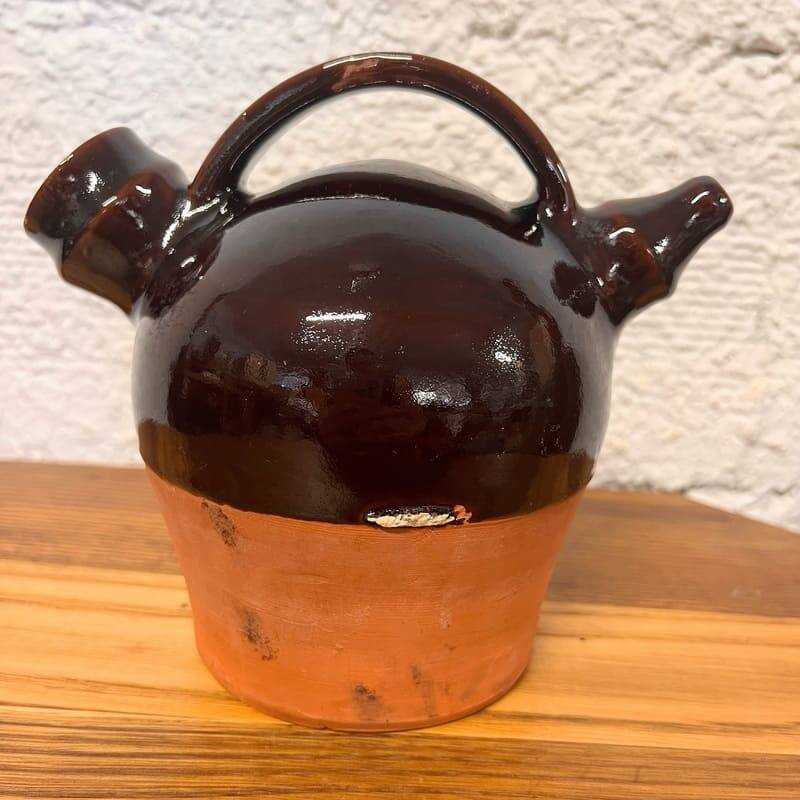 Glazed terracotta gargoulette