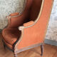 Fauteuil bergère à oreilles
