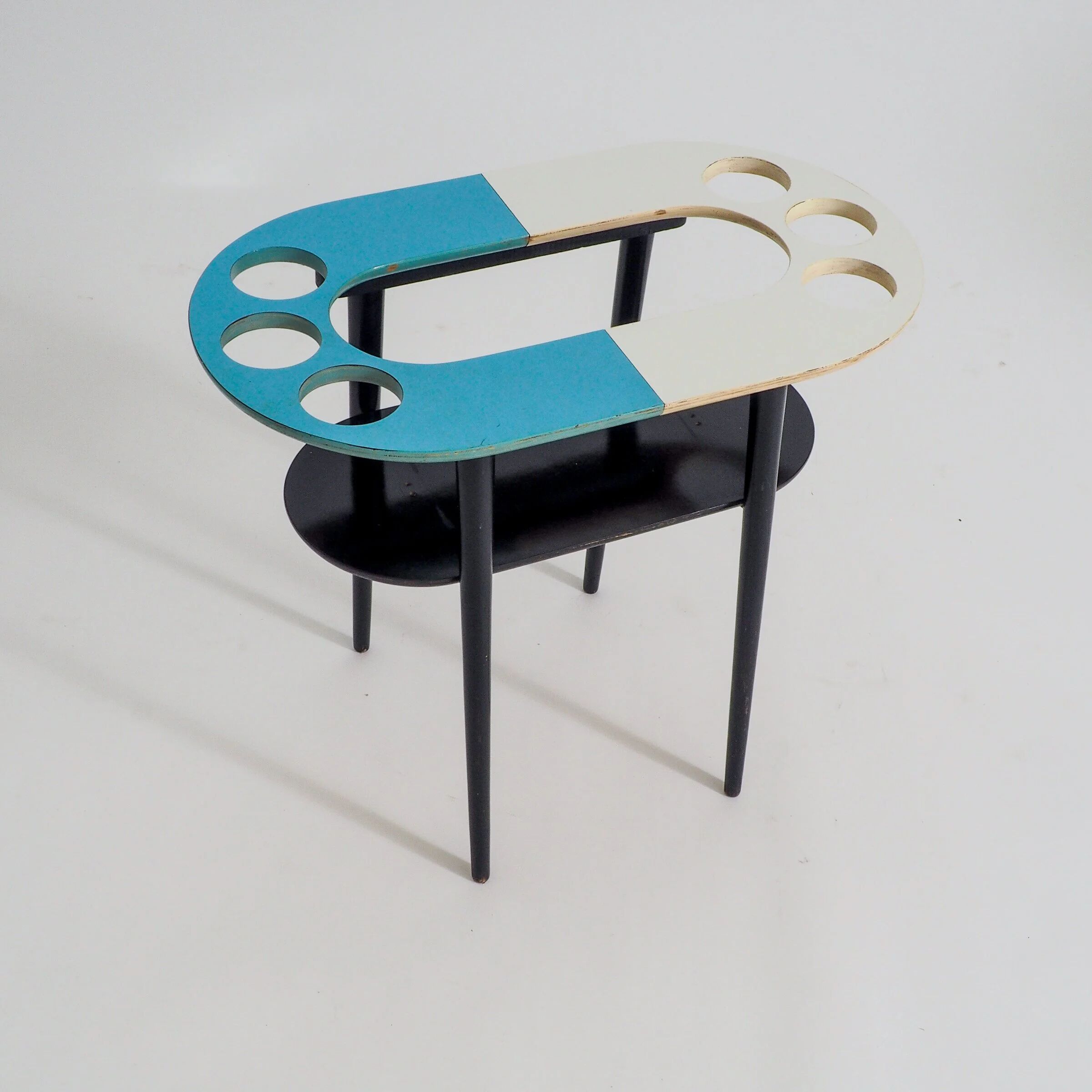 50s plant table, side table