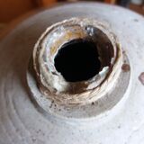Stoneware vinegar jar