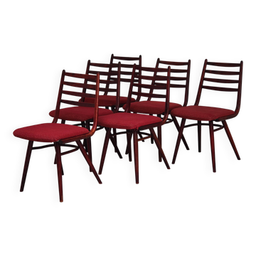 Set of 6 Jitona Sobeslav chairs, Czechoslovakia 1960