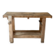Vintage wooden workbench