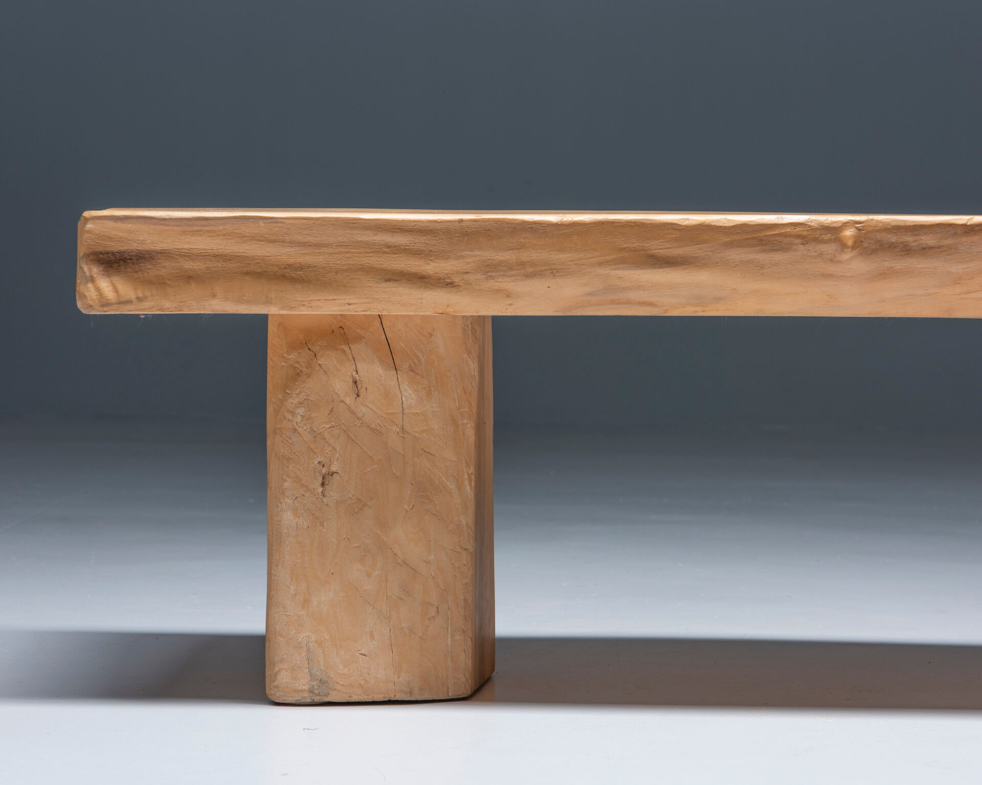 Bench in Solid Birch, Sweden, 1970's