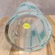 Vintage glass pitcher from the 1950s – geometric design