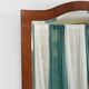Early Biedermeier Large Antique Pearwood Shield Wall Mirror, Vienna, 1820s
