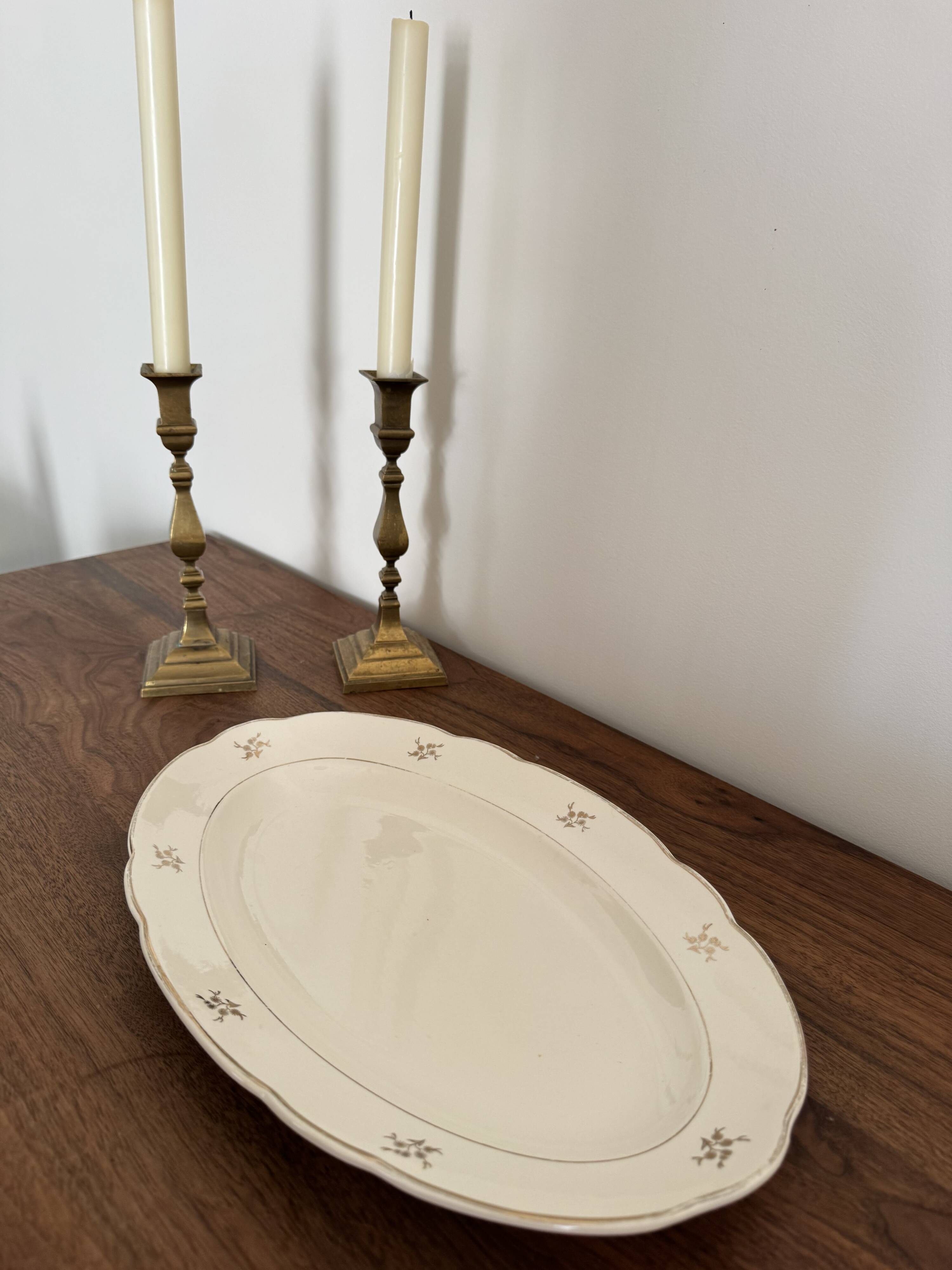 Antique serving platter Villeroy & Boch Mettlach