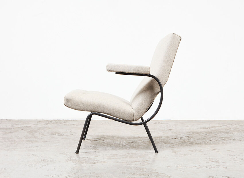 Rare Lounge Chair Model 323 by W.H. Gispen for Kembo 1956