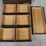 Chinese Cabinet in Lacquered Wood and Painted Wood – Early 20th Century