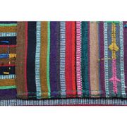 Vintage Turkish Hand-Knotted Wool Cotton Pink Kilim Area Rug 170x245
