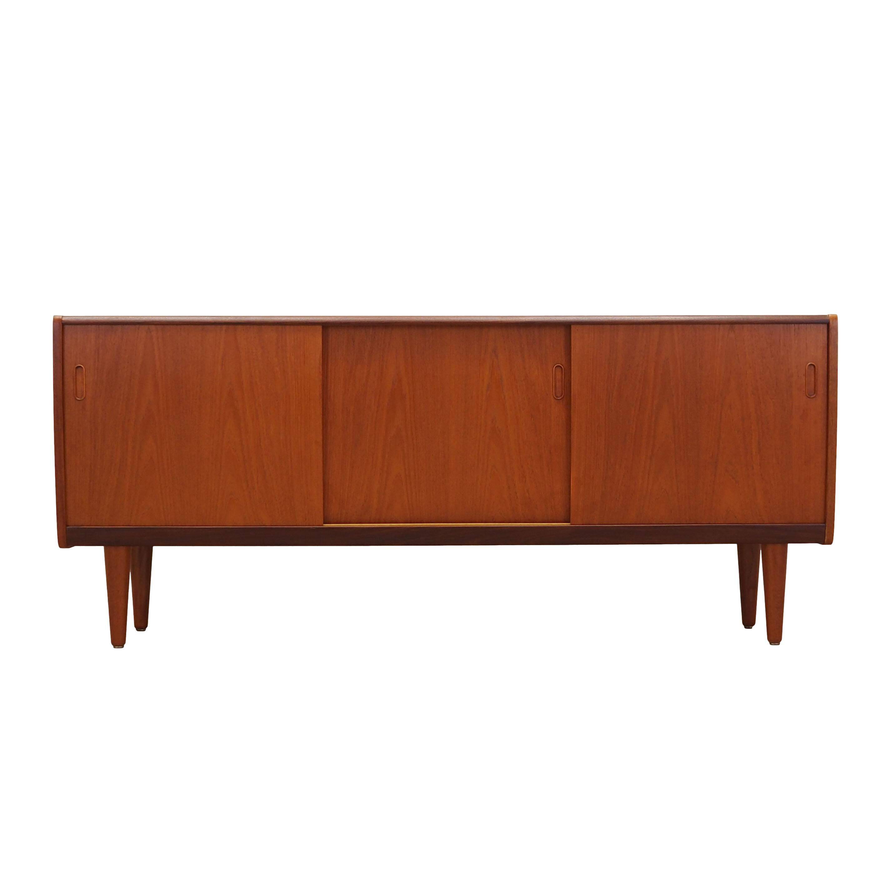 Teak sideboard, Danish design, 1970s, production: Denmark