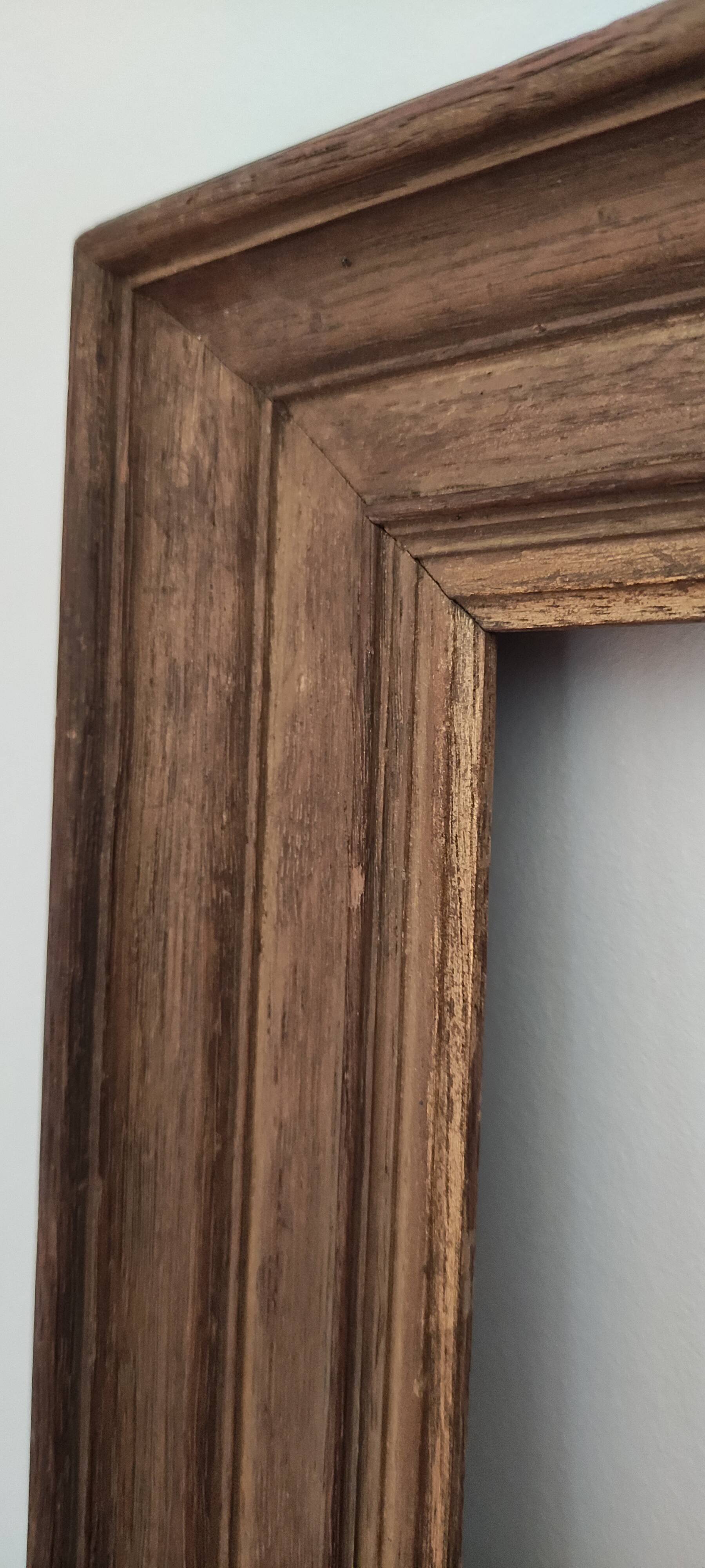 Ancient solid oak frame