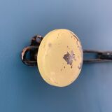 Yellow vintage patère