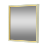 1970s Italian square wall mirror