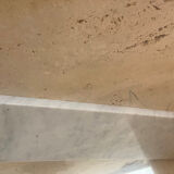 Italian Mid-Century Travertine Coffee Table