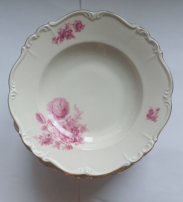 Lot de 11 assiettes creuses Edelstein Bavaria – modèle Maria Theresia (2