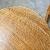 Oak tripod stool