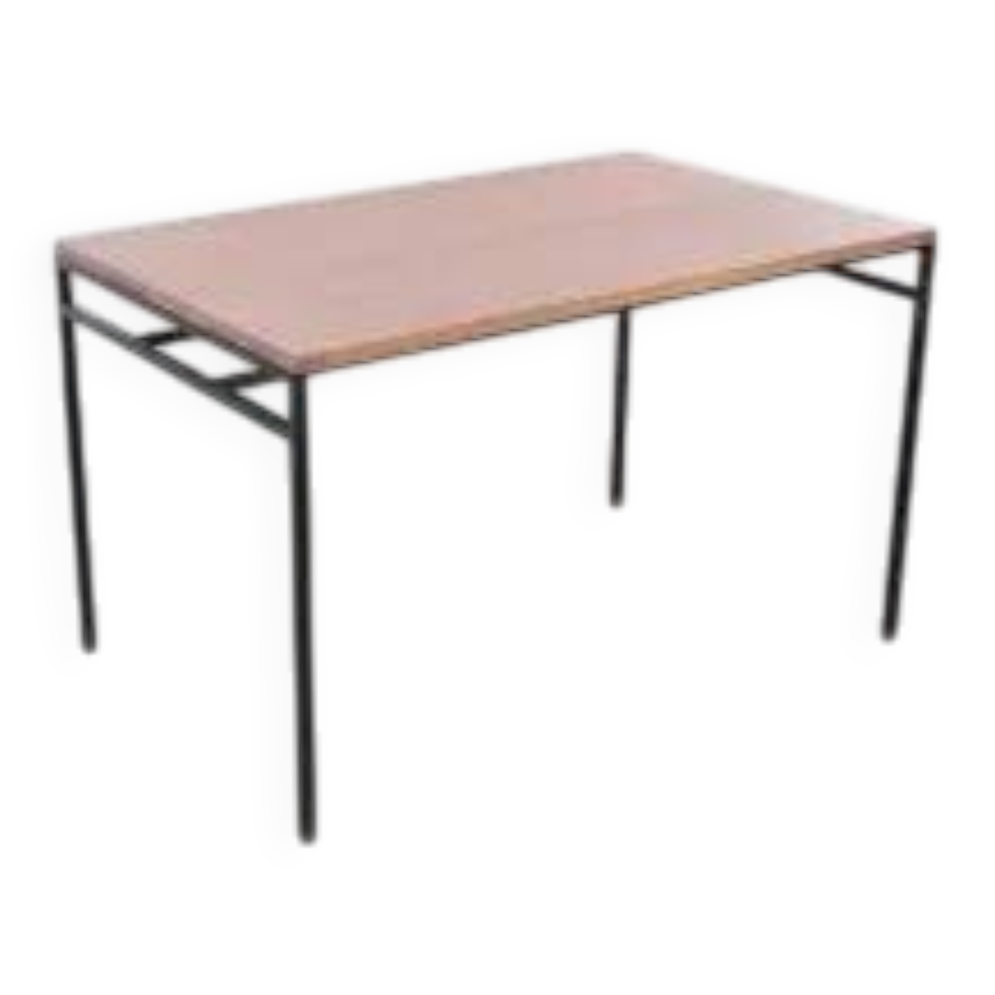 Cosmopol desk, walnut and steel. 120 x 60 cm