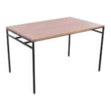 Cosmopol desk, walnut and steel. 120 x 60 cm