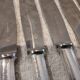 12 silver-plated table knives by Christofle Albatros SL