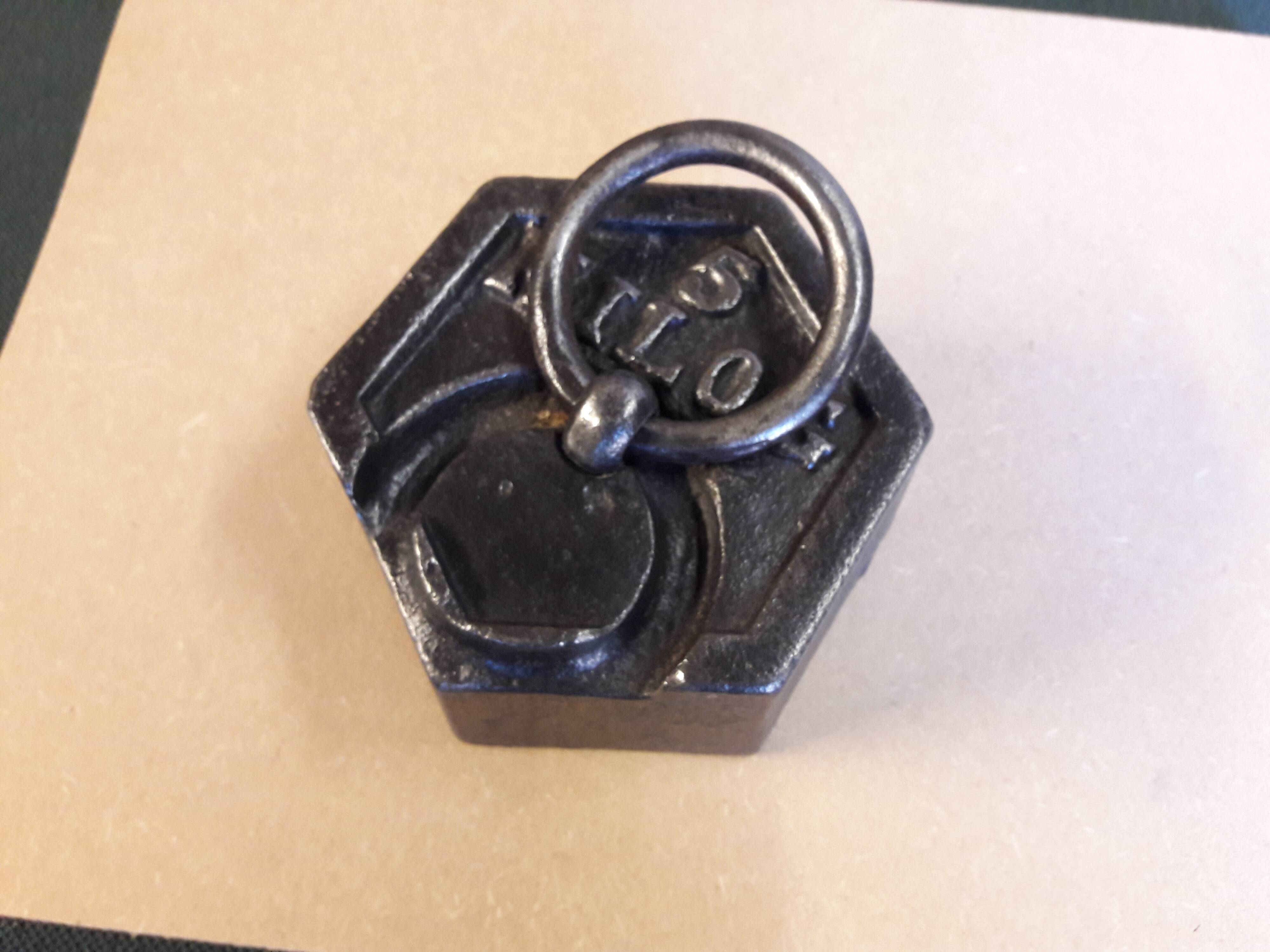 5 kilo cast iron weight