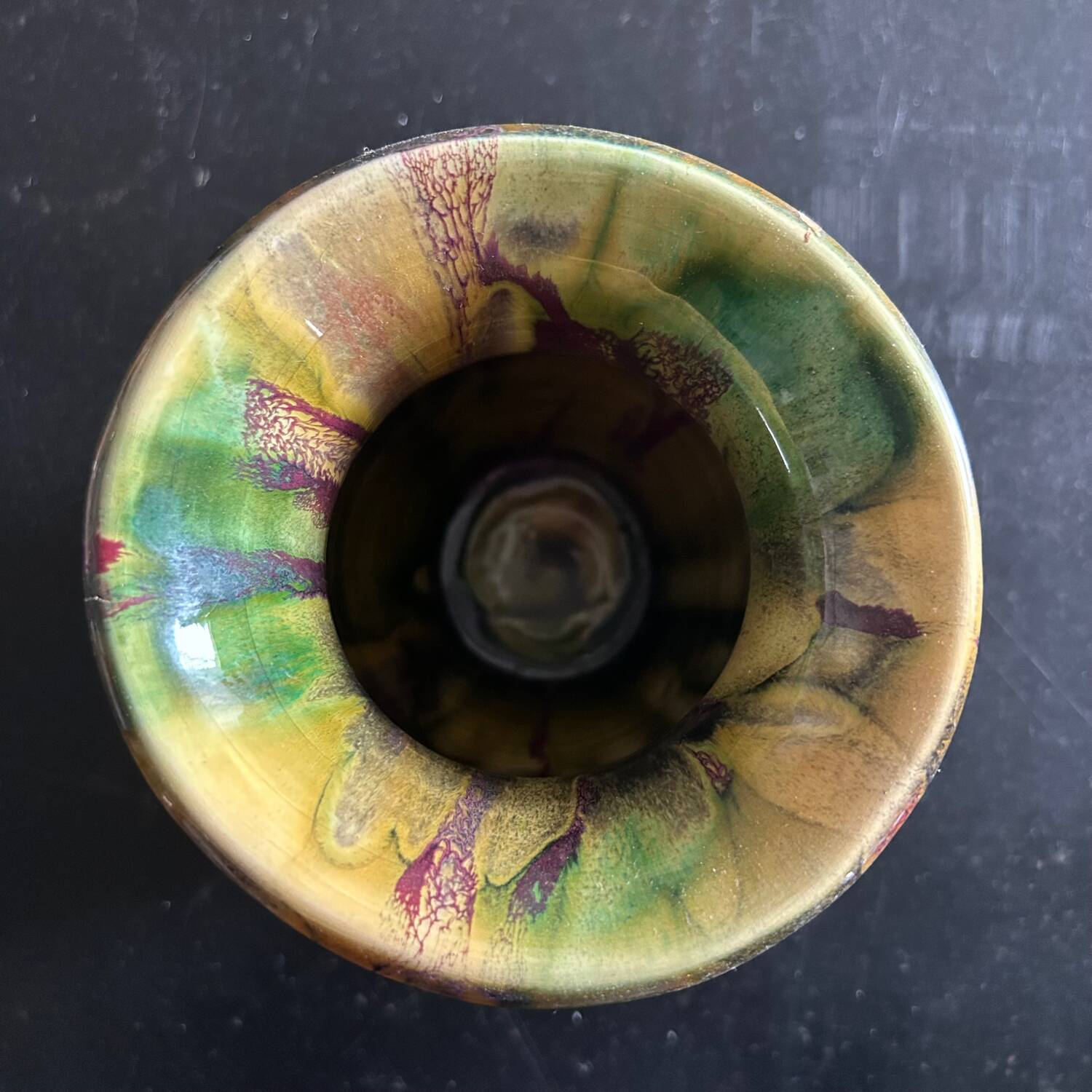 Provençal flamed vase