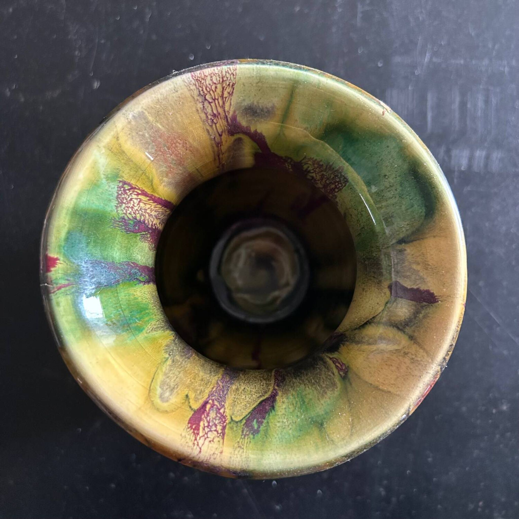 Provençal flamed vase