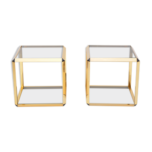 Paire de tables d’appoint