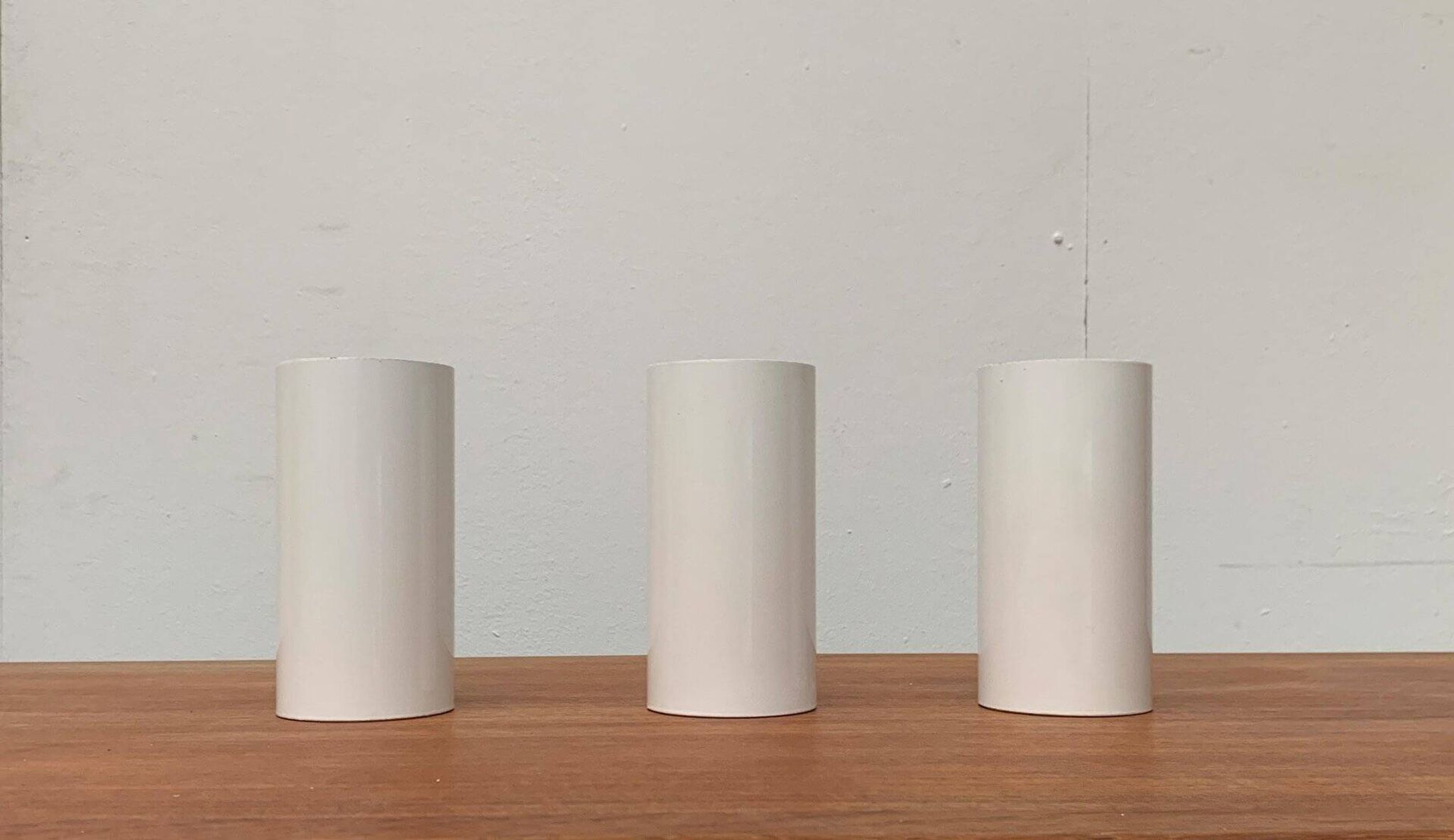 Mid-Century Minimalist Pipe Ceiling Light, Set of 3