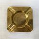 Old brass ashtray