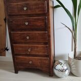 Vintage wooden chest of drawers