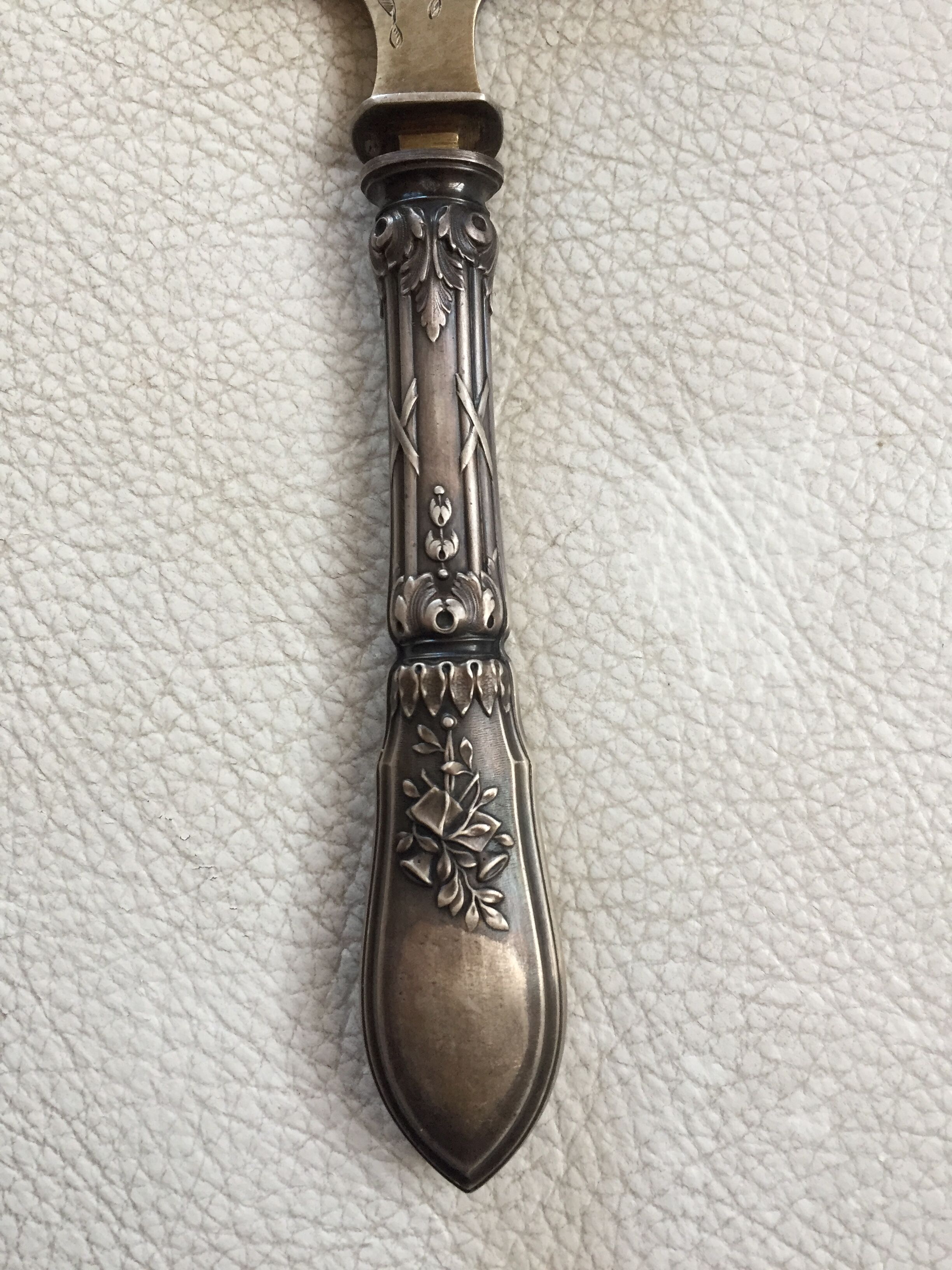 Silver pie shovel Napoleon III era